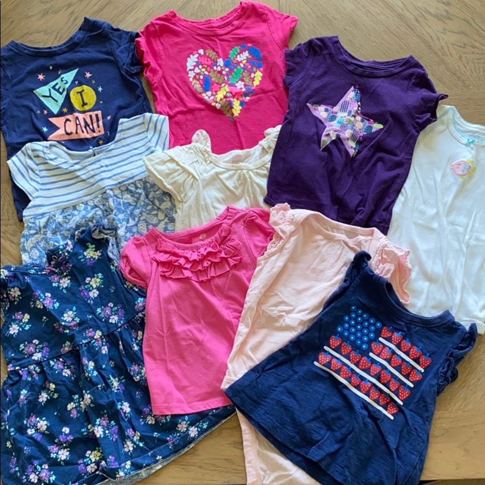 Lot of girls shirts